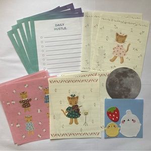 Kawaii Vintage Cottagecore stationery pack
